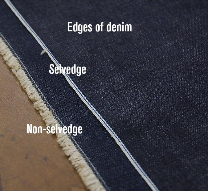 non selvedge denim