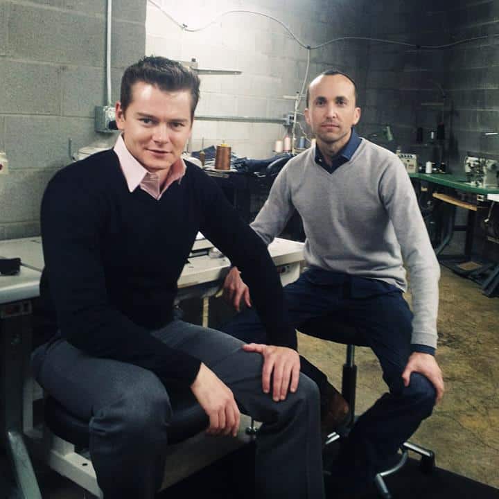 Alex Krasner, CEO of Dizzain.com visit Todd Shelton new production house in East Rutherford, NJ