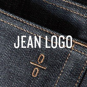 jean logo on pocket