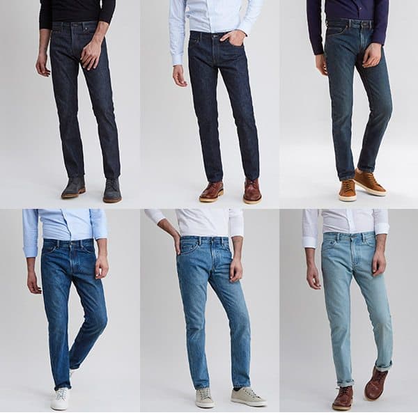 all color jeans