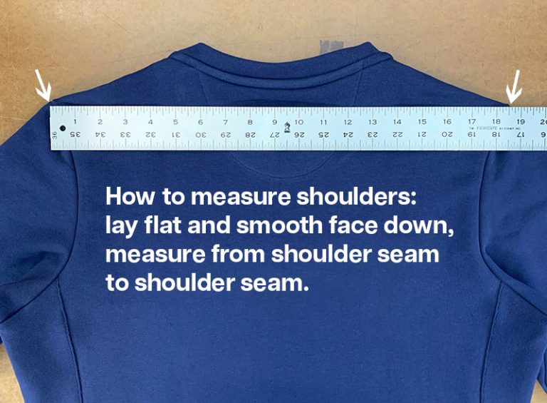 How to Measure Men's Sweatshirts - Todd Shelton Blog