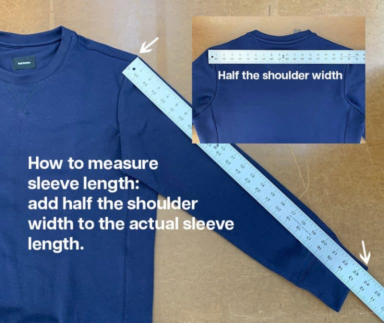 How to Measure Men's Sweatshirts - Todd Shelton Blog