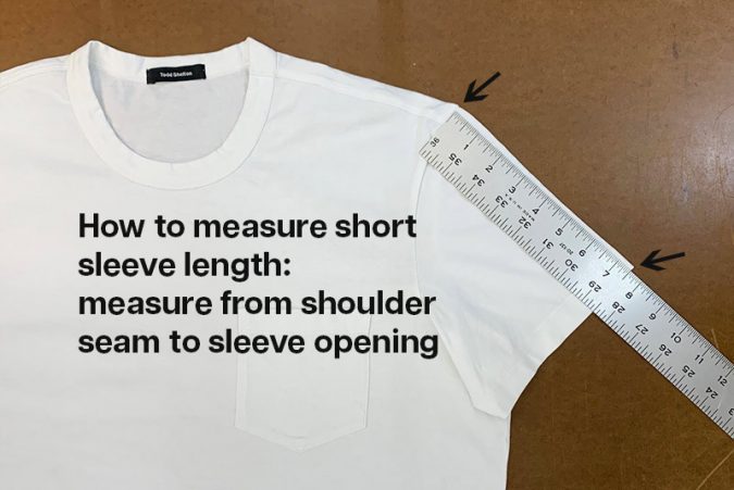 measuring shirt length