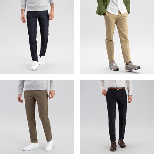 Understanding Mens Trousers, Men's Slacks, How a man wears pants