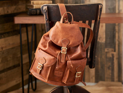 American made leather bags