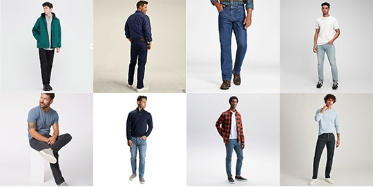 Short length best sale jeans mens