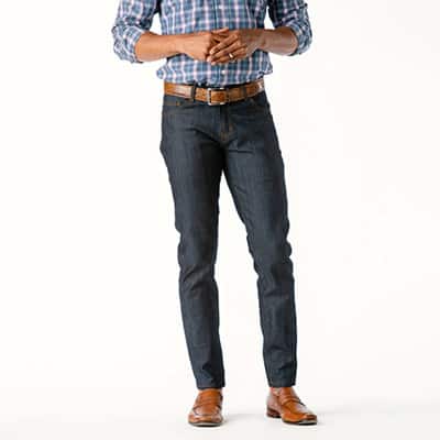 Blue Delta jeans for men